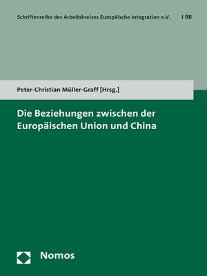 cover image of Die Beziehungen zwischen der Europäischen Union und China